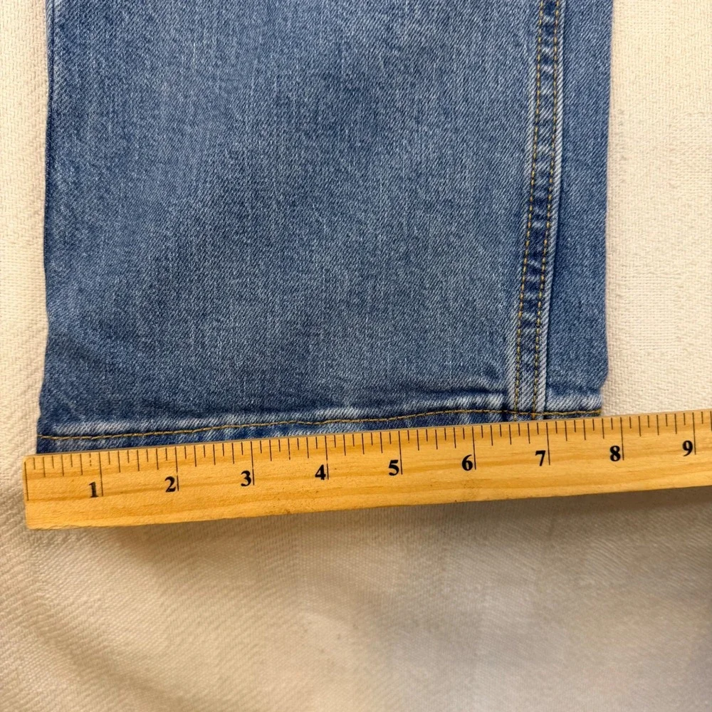 Levis 513 Slim Straight Jeans Mens 36x30 Medium Wash Flex Stretch 08513-093